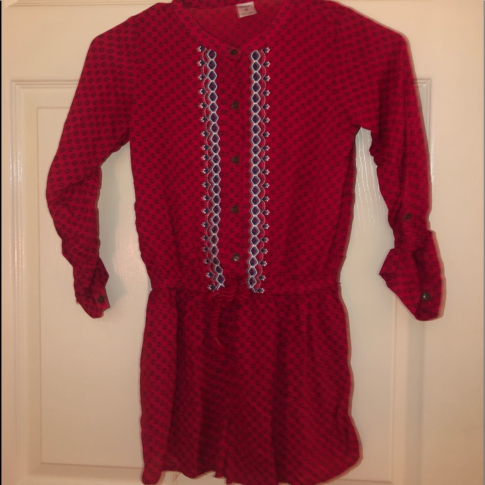red jumper